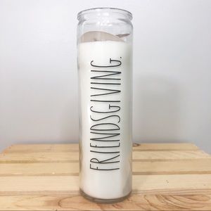 Rae Dunn Friendsgiving 13oz. Candle White Pumpkin